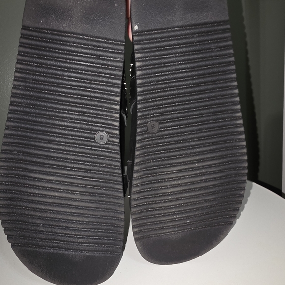 Steve Madden Black Studded Sandals - Picture 5 of 6